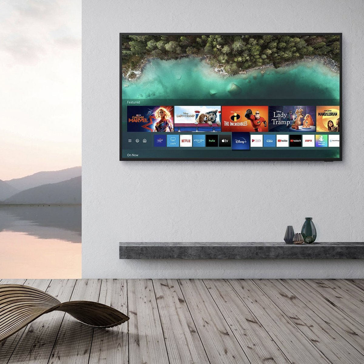 MirageVision TVMirageVision TV Hi-Bright 75" The Terrace Residential by Samsung 75HB-QN75R- BetterPatio.com