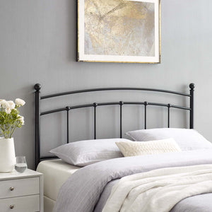 ModwayModway Abigail Full Metal Headboard MOD-6157 MOD-6157-BLK- BetterPatio.com