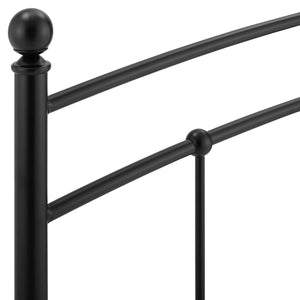 ModwayModway Abigail Full Metal Headboard MOD-6157 MOD-6157-BLK- BetterPatio.com