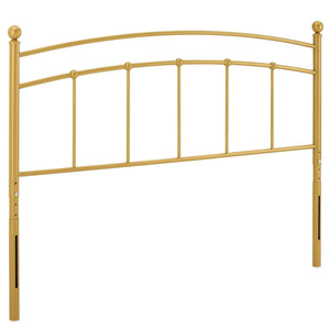 ModwayModway Abigail Full Metal Headboard MOD-6157 MOD-6157-GLD- BetterPatio.com