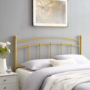 ModwayModway Abigail Full Metal Headboard MOD-6157 MOD-6157-GLD- BetterPatio.com