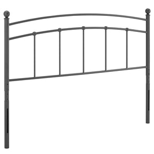 ModwayModway Abigail Full Metal Headboard MOD-6157 MOD-6157-GRY- BetterPatio.com