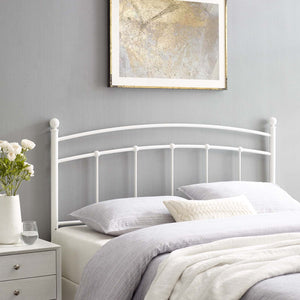 ModwayModway Abigail Full Metal Headboard MOD-6157 MOD-6157-WHI- BetterPatio.com