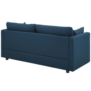 ModwayModway Activate 3 Piece Upholstered Fabric Set EEI-4046 EEI-4046-AZU-SET- BetterPatio.com