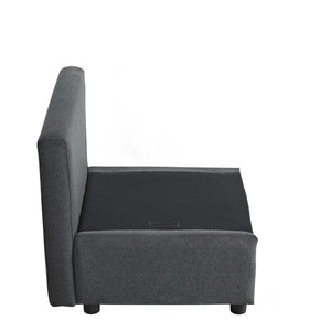 ModwayModway Activate Upholstered Fabric Armchair EEI-3045 EEI-3045-GRY- BetterPatio.com