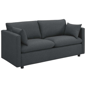 ModwayModway Activate Upholstered Fabric Sofa and Armchair Set EEI-4045 EEI-4045-GRY-SET- BetterPatio.com