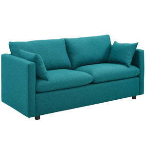 ModwayModway Activate Upholstered Fabric Sofa and Armchair Set EEI-4045 EEI-4045-TEA-SET- BetterPatio.com