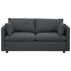 ModwayModway Activate Upholstered Fabric Sofa EEI-3044 EEI-3044-GRY- BetterPatio.com