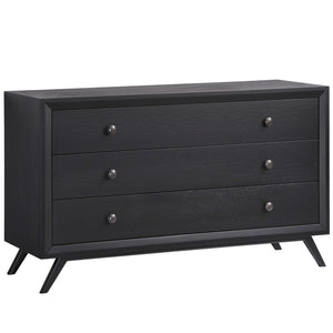 ModwayModway Addison 4 Piece Queen Bedroom Set MOD-5266 MOD-5266-BLK-GRY-SET- BetterPatio.com