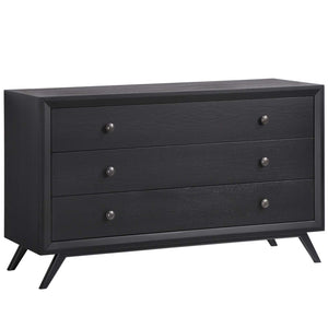 ModwayModway Addison 5 Piece Queen Bedroom Set MOD-5267 MOD-5267-BLK-GRY-SET- BetterPatio.com