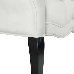 ModwayModway Adelia Chesterfield Style Button Tufted Performance Velvet Bench EEI-3018 EEI-3018-WHI- BetterPatio.com