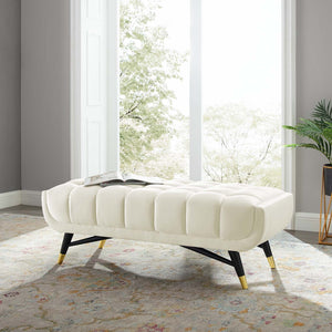 ModwayModway Adept 47.5" Performance Velvet Bench EEI-4242 EEI-4242-IVO- BetterPatio.com