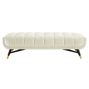 ModwayModway Adept 60" Performance Velvet Bench EEI-4241 EEI-4241-IVO- BetterPatio.com