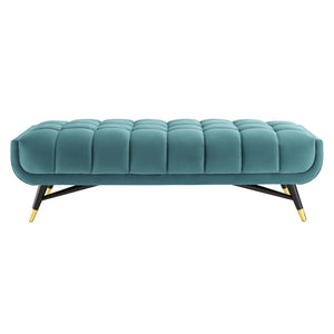 ModwayModway Adept 60" Performance Velvet Bench EEI-4241 EEI-4241-SEA- BetterPatio.com