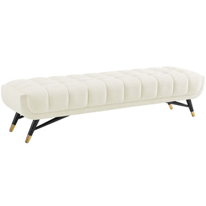 ModwayModway Adept Performance Velvet Bench EEI-3061 EEI-3061-IVO- BetterPatio.com