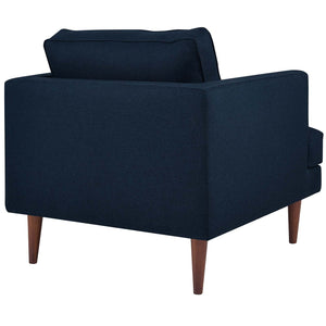 ModwayModway Agile 3 Piece Upholstered Fabric Set EEI-4081 EEI-4081-BLU-SET- BetterPatio.com