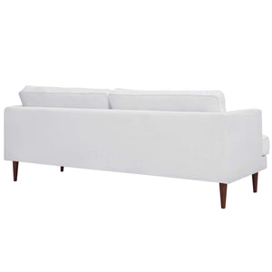 ModwayModway Agile 3 Piece Upholstered Fabric Set EEI-4081 EEI-4081-WHI-SET- BetterPatio.com