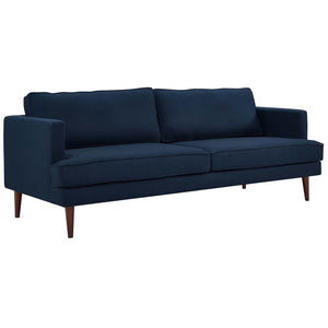 ModwayModway Agile Upholstered Fabric Sofa and Armchair Set EEI-4080 EEI-4080-BLU-SET- BetterPatio.com