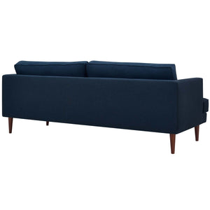 ModwayModway Agile Upholstered Fabric Sofa and Armchair Set EEI-4080 EEI-4080-BLU-SET- BetterPatio.com