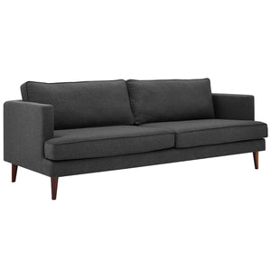 ModwayModway Agile Upholstered Fabric Sofa and Armchair Set EEI-4080 EEI-4080-GRY-SET- BetterPatio.com