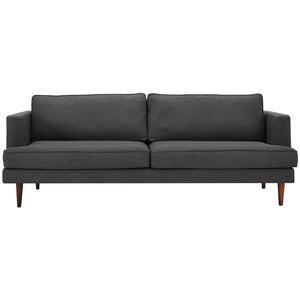 ModwayModway Agile Upholstered Fabric Sofa EEI-3057 EEI-3057-GRY- BetterPatio.com