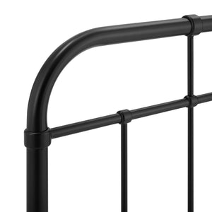 ModwayModway Alessia Full Metal Headboard MOD-6161 MOD-6161-BLK- BetterPatio.com