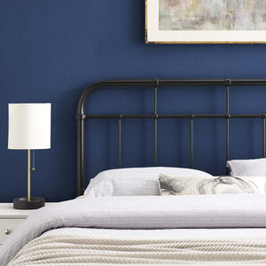 ModwayModway Alessia Full Metal Headboard MOD-6161 MOD-6161-BLK- BetterPatio.com