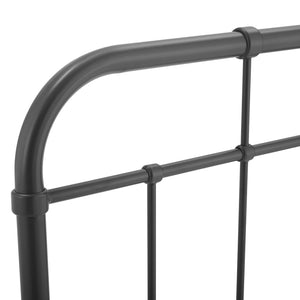 ModwayModway Alessia Full Metal Headboard MOD-6161 MOD-6161-GRY- BetterPatio.com