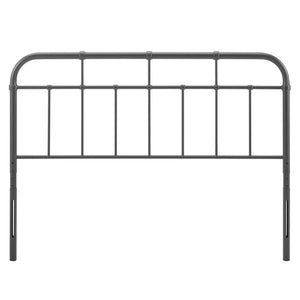 ModwayModway Alessia Full Metal Headboard MOD-6161 MOD-6161-GRY- BetterPatio.com