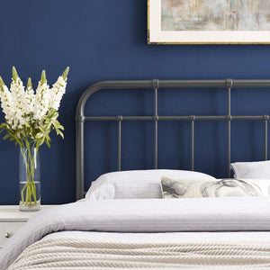 ModwayModway Alessia Full Metal Headboard MOD-6161 MOD-6161-GRY- BetterPatio.com