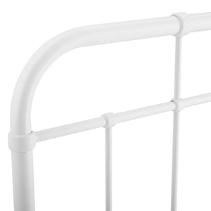 ModwayModway Alessia Full Metal Headboard MOD-6161 MOD-6161-WHI- BetterPatio.com