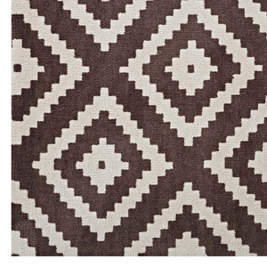 ModwayModway Alika Abstract Diamond Trellis 5x8 Area Rug R-1004-58 R-1004F-58- BetterPatio.com