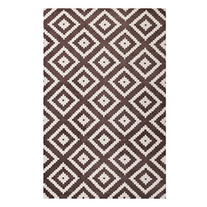 ModwayModway Alika Abstract Diamond Trellis 8x10 Area Rug R-1004-810 R-1004F-810- BetterPatio.com