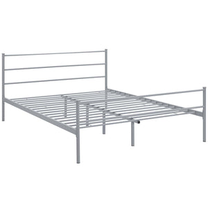 ModwayModway Alina Queen Platform Bed Frame MOD-5553 MOD-5553-GRY-SET- BetterPatio.com