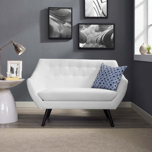 ModwayModway Allegory Loveseat EEI-2550 EEI-2550-WHI- BetterPatio.com