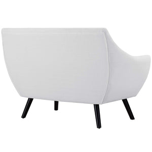 ModwayModway Allegory Loveseat EEI-2550 EEI-2550-WHI- BetterPatio.com