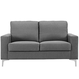 ModwayModway Allure Upholstered Sofa EEI-2777 EEI-2777-GRY- BetterPatio.com