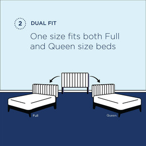 ModwayModway Alyson Angular Channel Tufted Performance Velvet Full / Queen Headboard MOD-6144 MOD-6144-DUS- BetterPatio.com