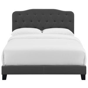 ModwayModway Amelia Full Faux Leather Bed MOD-5991 MOD-5991-GRY- BetterPatio.com