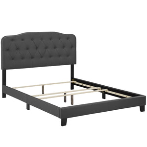 ModwayModway Amelia Full Faux Leather Bed MOD-5991 MOD-5991-GRY- BetterPatio.com