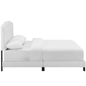 ModwayModway Amelia Full Faux Leather Bed MOD-5991 MOD-5991-WHI- BetterPatio.com