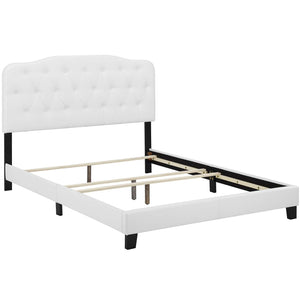 ModwayModway Amelia Full Faux Leather Bed MOD-5991 MOD-5991-WHI- BetterPatio.com