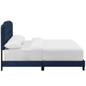 ModwayModway Amelia King Performance Velvet Bed MOD-5865 MOD-5865-NAV- BetterPatio.com