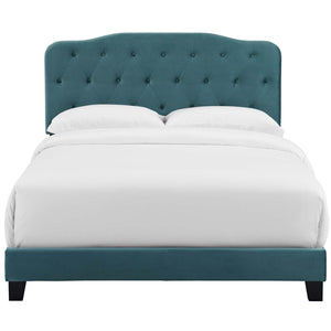 ModwayModway Amelia King Performance Velvet Bed MOD-5865 MOD-5865-SEA- BetterPatio.com