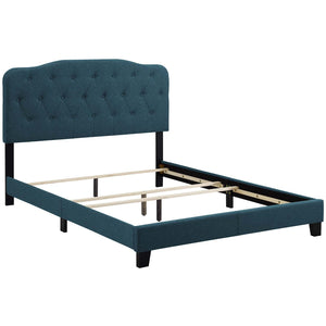 ModwayModway Amelia Queen Upholstered Fabric Bed MOD-5840 MOD-5840-AZU- BetterPatio.com