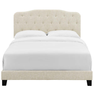 ModwayModway Amelia Queen Upholstered Fabric Bed MOD-5840 MOD-5840-BEI- BetterPatio.com