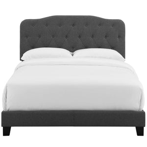 ModwayModway Amelia Queen Upholstered Fabric Bed MOD-5840 MOD-5840-GRY- BetterPatio.com