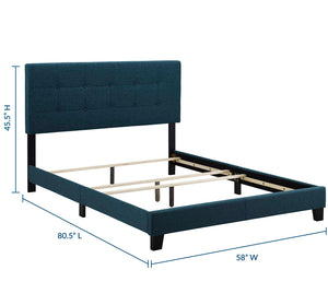 ModwayModway Amira Full Upholstered Fabric Bed MOD-6000 MOD-6000-AZU- BetterPatio.com