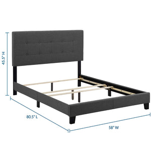 ModwayModway Amira Full Upholstered Fabric Bed MOD-6000 MOD-6000-GRY- BetterPatio.com