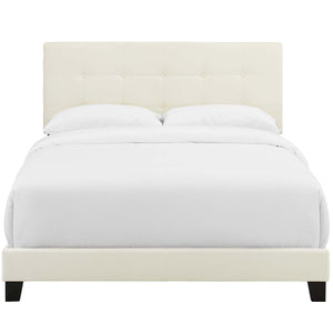 ModwayModway Amira King Performance Velvet Bed MOD-5871 MOD-5871-IVO- BetterPatio.com